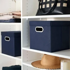 Household Essentials Storage Bins with Lids, 2ct.