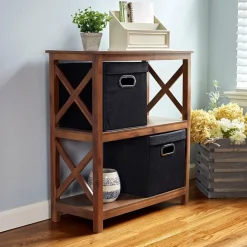 Household Essentials Storage Bins with Lids, 2ct.