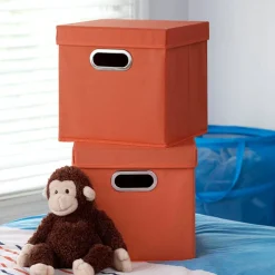Household Essentials Storage Bins with Lids, 2ct.