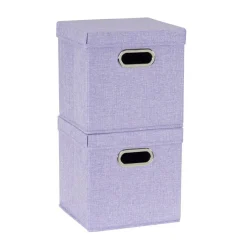 Household Essentials Storage Bins with Lids, 2ct.