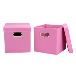 Household Essentials Storage Bins with Lids, 2ct.