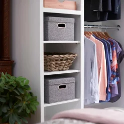 Household Essentials Storage Bins with Lids, 2ct.