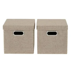 Household Essentials Storage Bins with Lids, 2ct.