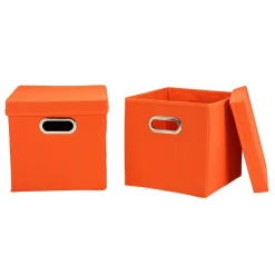 Household Essentials Storage Bins with Lids, 2ct.