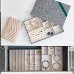 Household Essentials 3-Tier Jewelry Tray