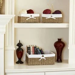 Household Essentials Wicker Basket Set