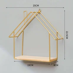 House Wall Hanging Bathroom Storage Cabinet