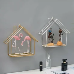 House Wall Hanging Bathroom Storage Cabinet