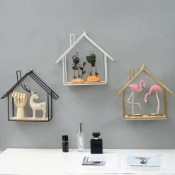 House Wall Hanging Bathroom Storage Cabinet