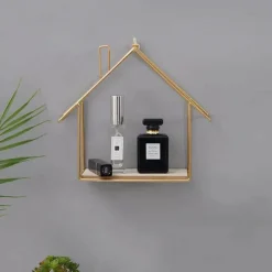 House Wall Hanging Bathroom Storage Cabinet