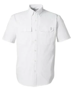 HUK Men's Creekbed Short Sleeve Shirt Free Shipping