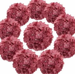 Hydrangea Head Artificial Flowers for Home & Wedding Decor