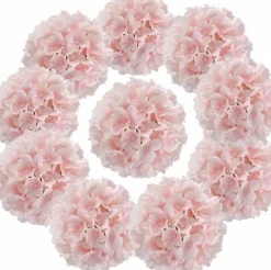 Hydrangea Head Artificial Flowers for Home & Wedding Decor