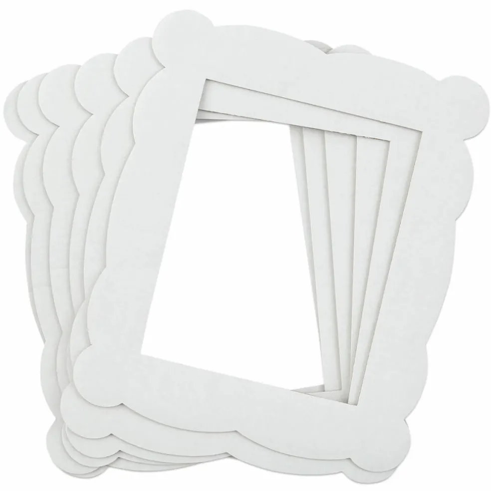 Hygloss Corrugated Cardboard Frames - 11-1/2 x 13-3/4, pkg of 6