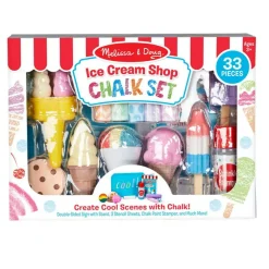 Ice Cream Shop Chalk Play Set