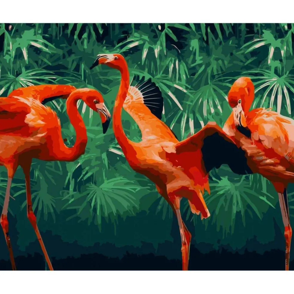 Ideyka Bright Tropics Painting by Numbers Kit