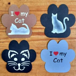 I Love My Cat Cookie & Craft Stencil | CM028 by Designer Stencils |