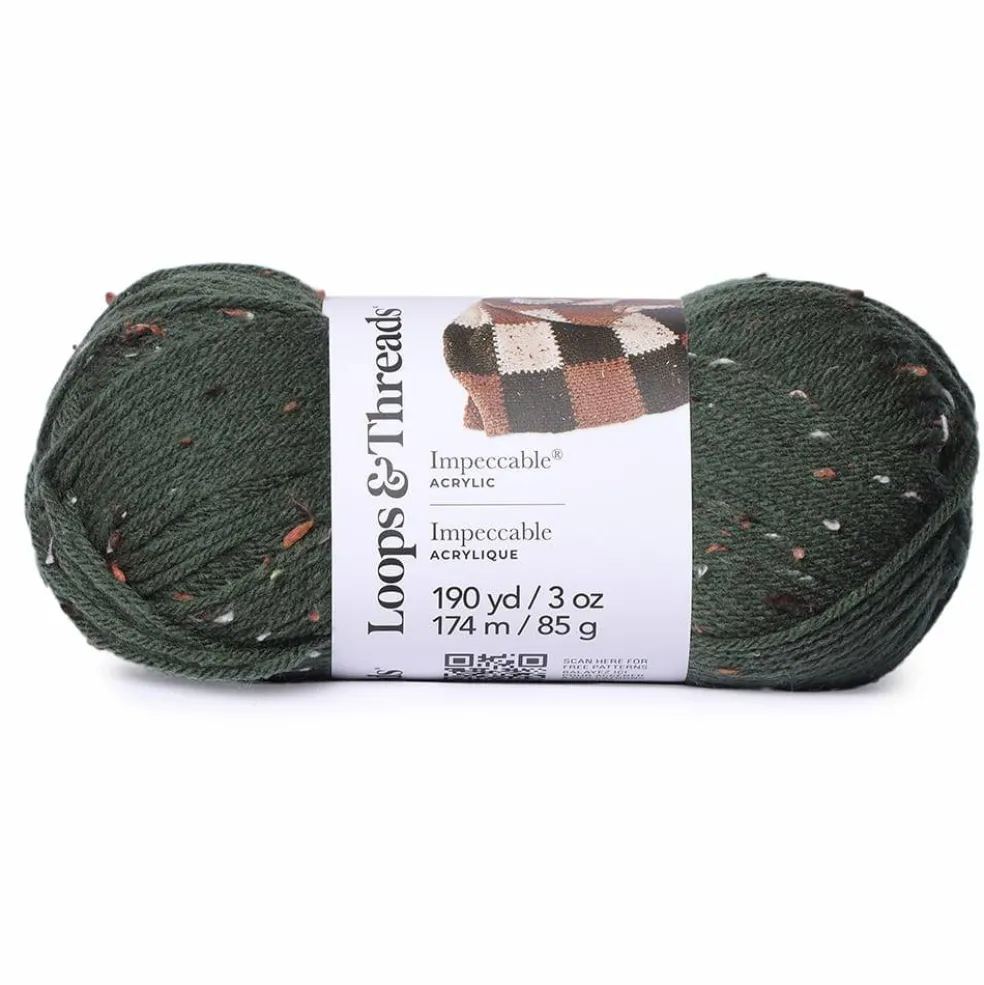 Impeccable™ Tweed Yarn by Loops & Threads®