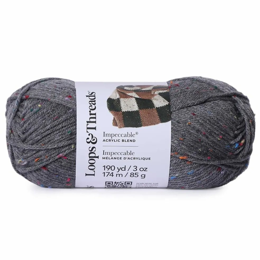 Impeccable™ Tweed Yarn by Loops & Threads®
