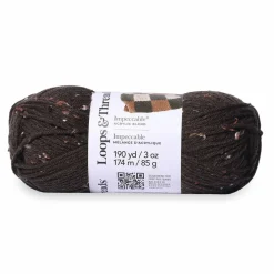 Impeccable™ Tweed Yarn by Loops & Threads®
