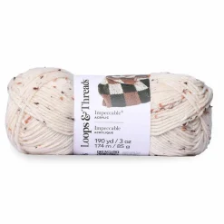 Impeccable™ Tweed Yarn by Loops & Threads®