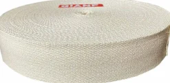 1 Inch Natural Heavy Cotton Webbing – 10 Yards Durable Cotton Strap for Bags, Backpack Straps, Tote Handles, Belts & DIY Craft Projects