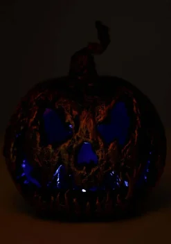 8.5-Inch Pumpkin with Color Change LED Lights Prop