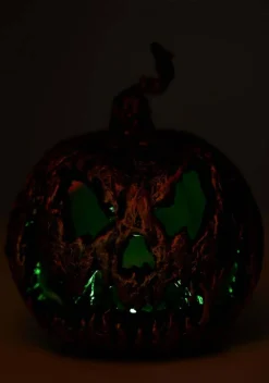 8.5-Inch Pumpkin with Color Change LED Lights Prop
