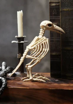 8-Inch Raven Skeleton Decoration
