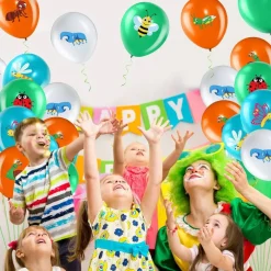 12 Inch Reptile Birthday Party Latex Balloon(green)
