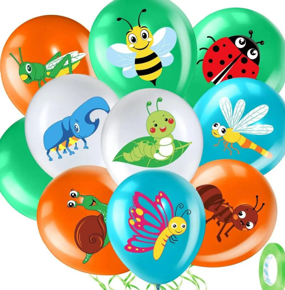 12 Inch Reptile Birthday Party Latex Balloon(green)
