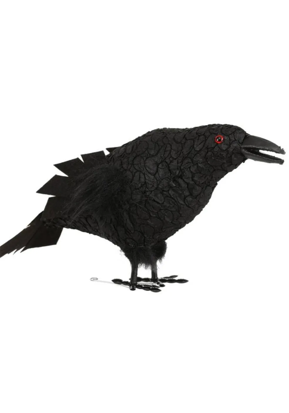 13-Inch Standing Black Crow Decoration