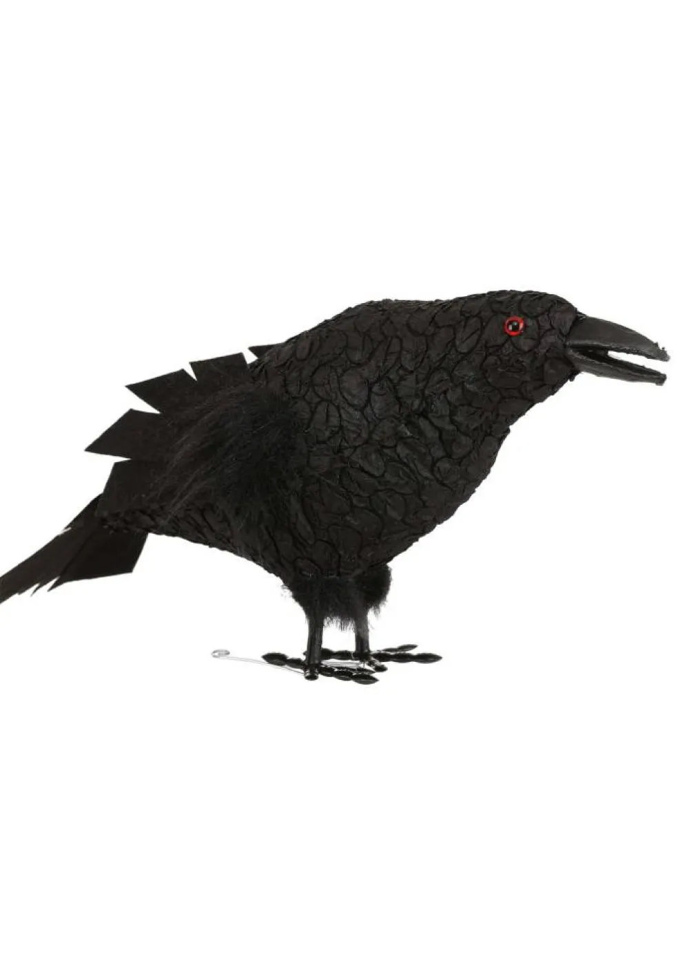 13-Inch Standing Black Crow Decoration