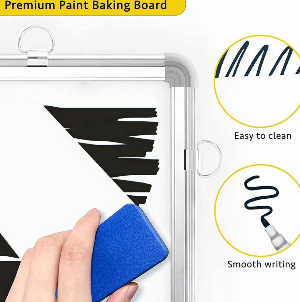 3-in-1 Combination Magnetic Calendar Whiteboard & Corkboard