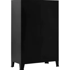 Industrial Storage Steel Chest - Black