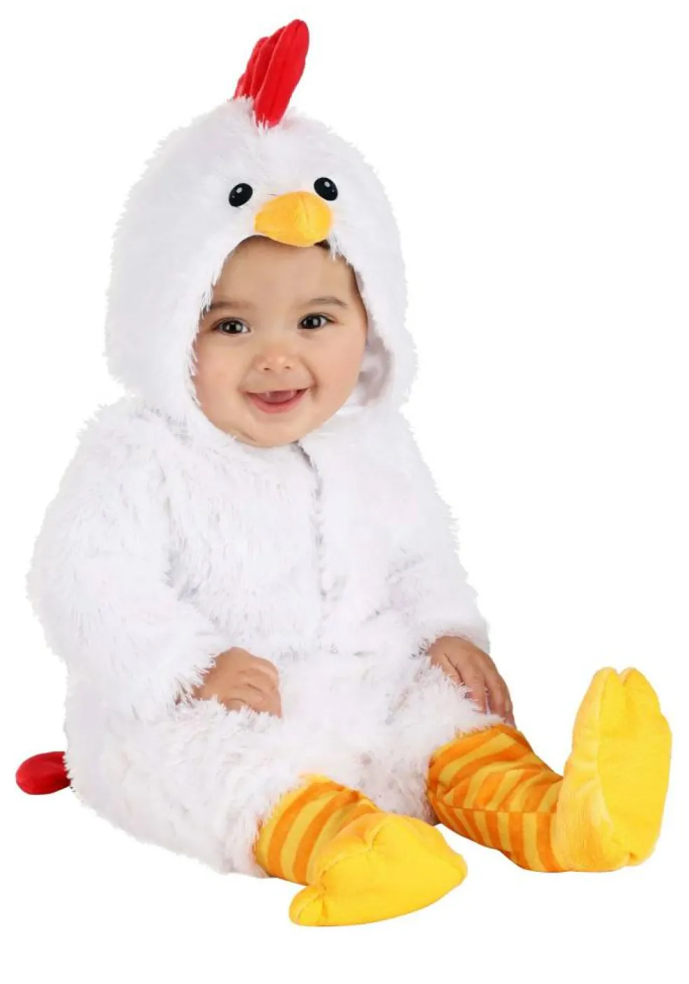 Infant Fluffy Chicken Costume