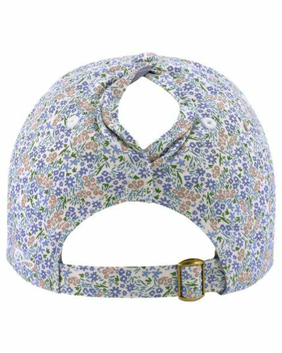 Infinity Her Womens Garment Washed Fashion Print Cap Free Shipping