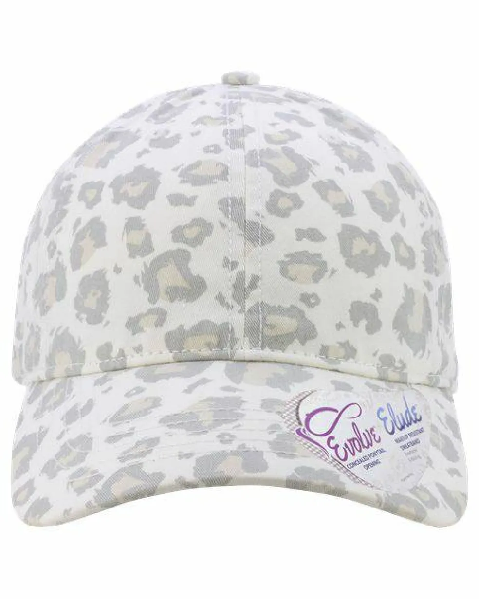 Infinity Her Womens Garment Washed Fashion Print Cap Free Shipping
