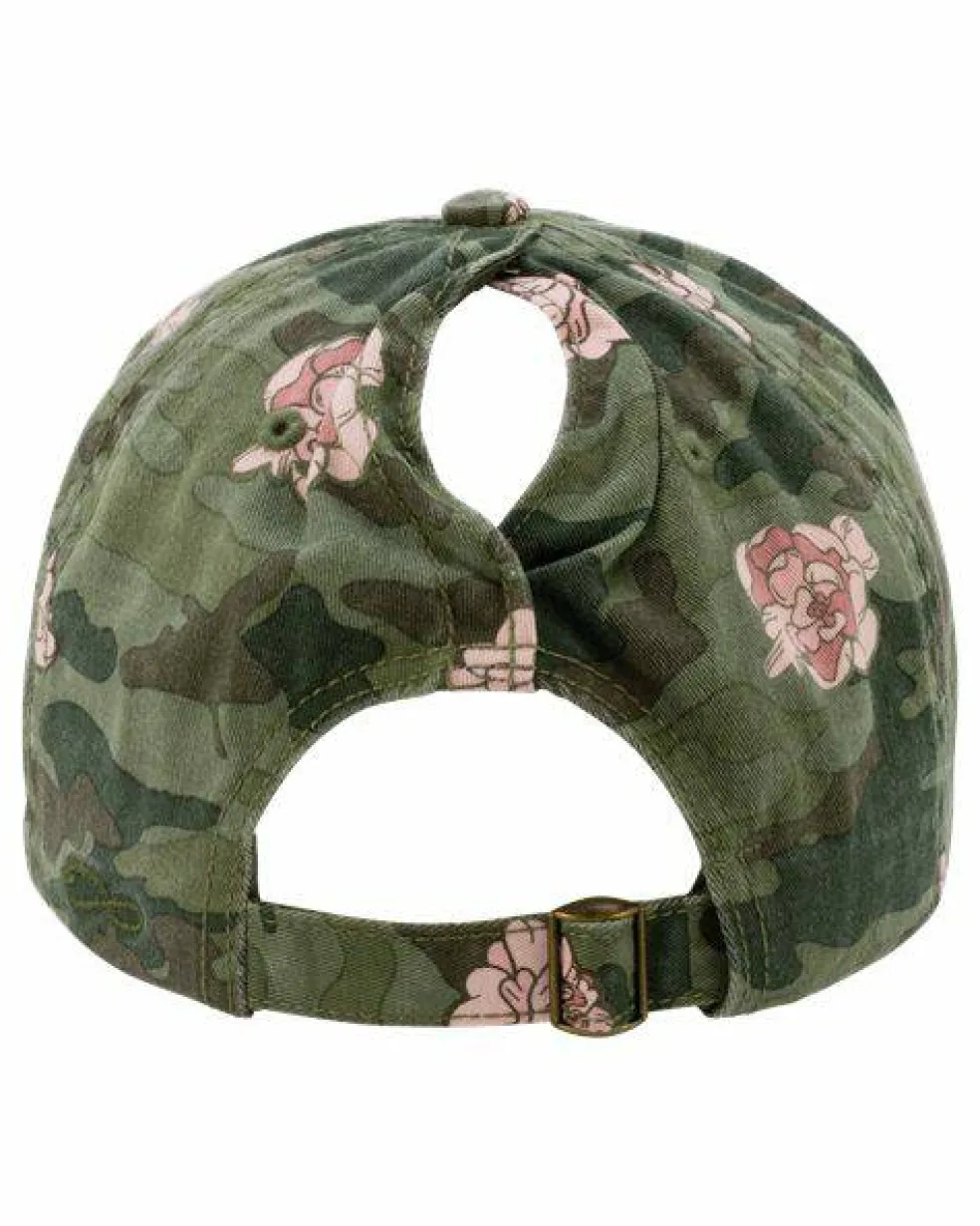 Infinity Her Womens Garment Washed Fashion Print Cap Free Shipping