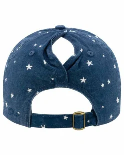 Infinity Her Womens Garment Washed Fashion Print Cap Free Shipping