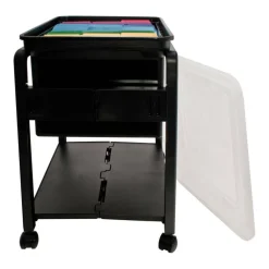 Innovative Storage Designs Folding Mobile File Cart