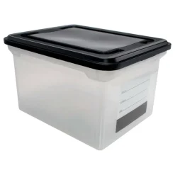 Innovative Storage File Tote with Contents Label