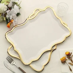 14 in Rectangular Paper Serving Trays