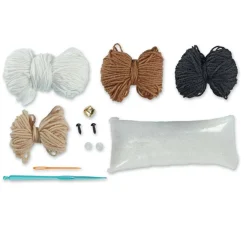Intermediate Cow Amigurumi Crochet Kit by Loops & Threads®