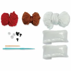 Intermediate Dog Amigurumi Crochet Kit by Loops & Threads®
