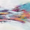 Intersecting Time by Karen Hale 24" x 24" Canvas Wall Art
