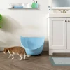 IRIS® Blue Flexi Cat Litter Pan with Handle