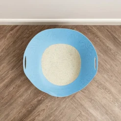 IRIS® Blue Flexi Cat Litter Pan with Handle