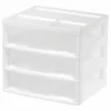 IRIS 13" Clear Tabletop Storage Drawers