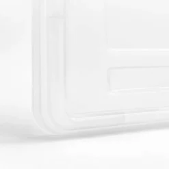 Iris® Gray Split-Lid Letter Size File Box, 4 Pack